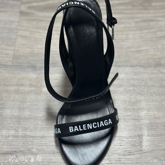Balenciaga Black Strappy Sandals - Picture 11 of 12